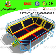 Kids Indoor Playground with Indoor Trampoline Bed